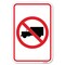 Signmission No Truck Symbol Heavy-Gauge Aluminum Sign, 12" x 18", A-1218-23558 A-1218-23558 - alternate 1